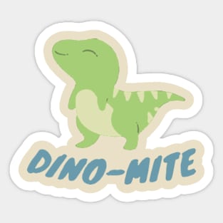 Dinomite Fun Sticker